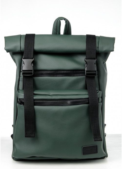 Мужской рюкзак ролл Sambag RollTop Zard зеленый SB-24238007m