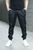 Чоловічі бавовняні штани карго на манжетах INT-1589543740 чорний, S
