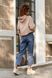 Жіночі джинси вільного крою із завищеною талією SEV-S8089.4342 Сині