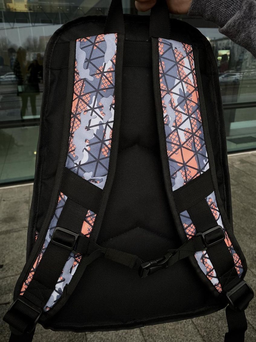 Мужской вместительный рюкзак городского типа INT-1589536807 Оранжевый