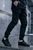 Чоловічі теплі штани на мікрофлісі з манжетом INT-1589544197 чорний, S
