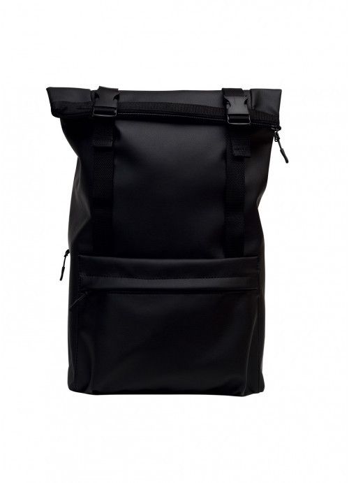 Чоловічий рюкзак ролл Sambag RollTop Milton чорний SB-24211001m