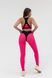 Жіночі спортивні лосини з імітацією трусиків NV-1014 Рожеві