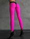 Женские спортивные лосины с имитацией трусиков NV-1014 Розовые