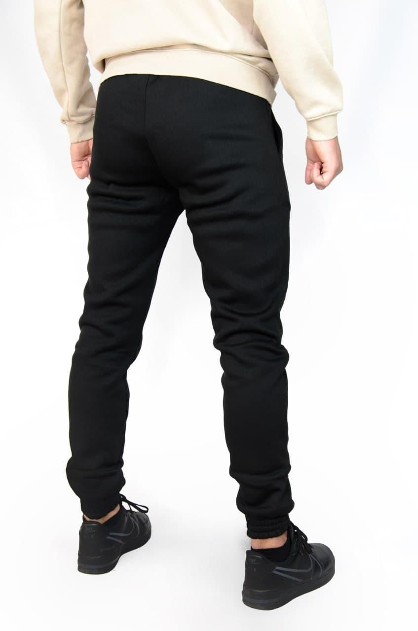 Мужские спортивные штаны из трехниктки утепленные флисом INT-1590396590