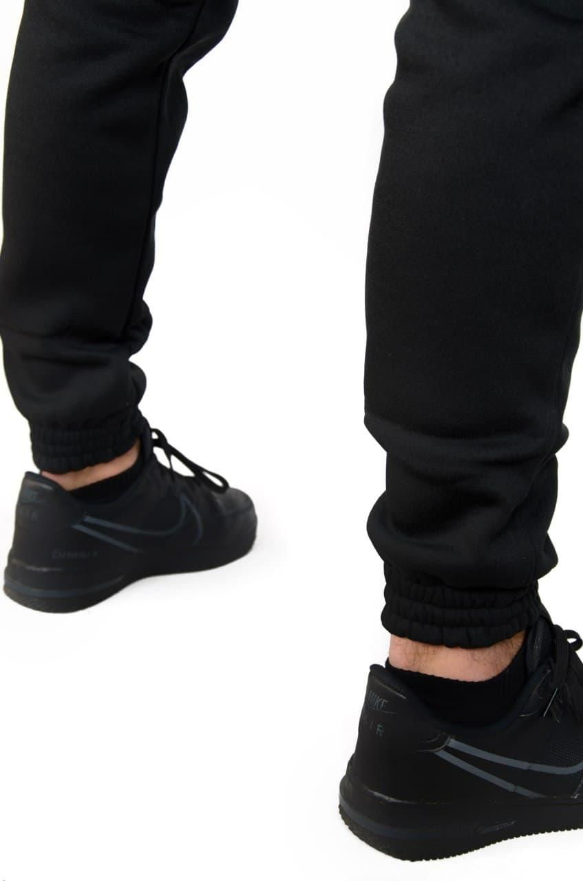 Чоловічі спортивні штани із триніктки утеплені флісом INT-1590396590