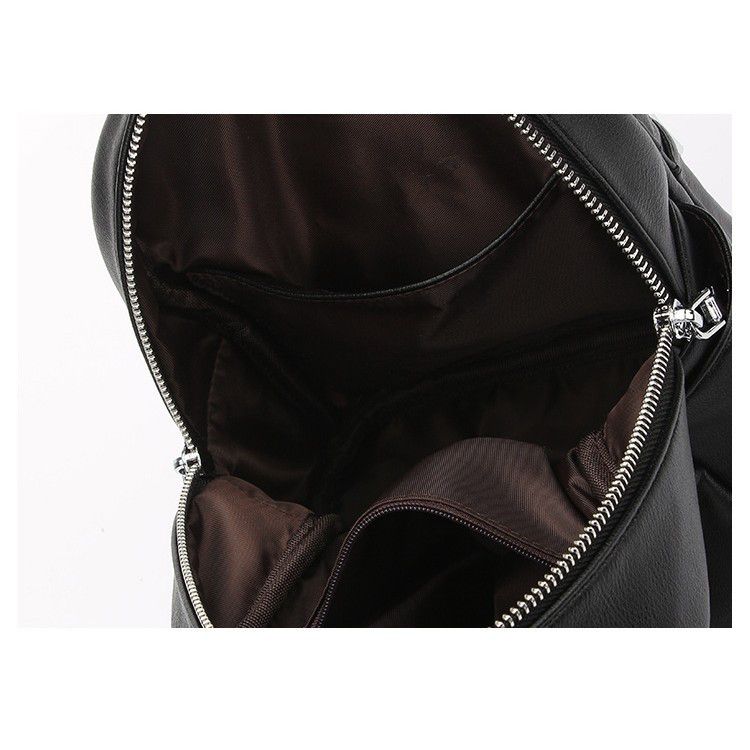 Жіночий міні рюкзак Suivea чорний eps-8116