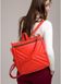 Женский рюкзак-сумка стеганный Sambag Trinity красный SB-28313017