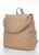 Жіночий рюкзак сумка стьобаний Sambag Trinity бежевий SB-28313026