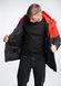 Мужская демисезонная куртка Waterproof INT-1589546211 Красно-черная