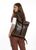 Жіночий рюкзак рол Sambag RollTop One коричневий SB-24208020