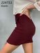 Женская короткая юбка с пуговицами fv-224711