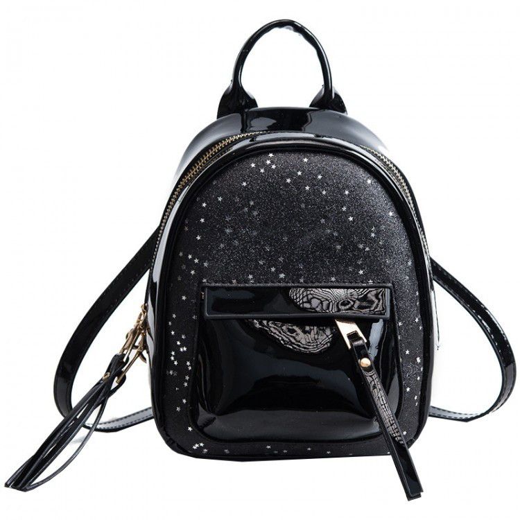 Жіночий рюкзак Briana Paillettes чорний eps-8216