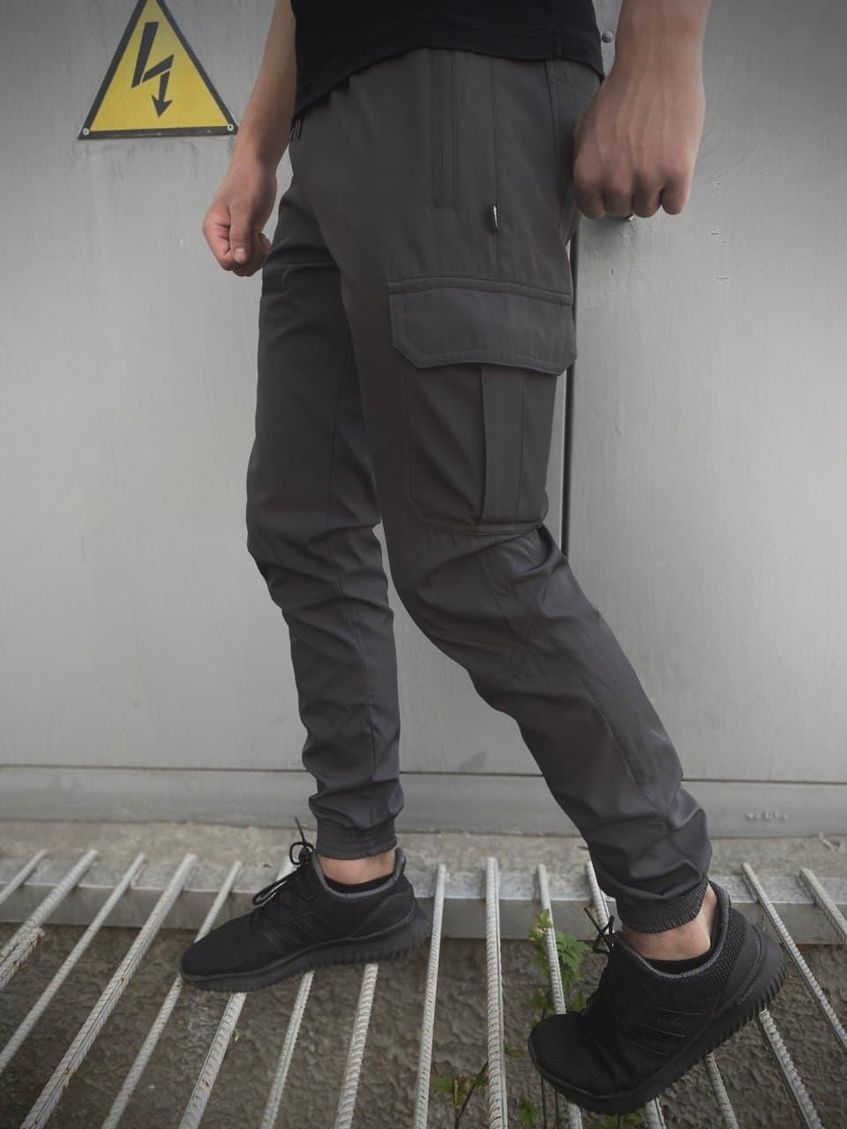 Чоловічі штани з манжетами SoftShell Flash light INT-1589538231