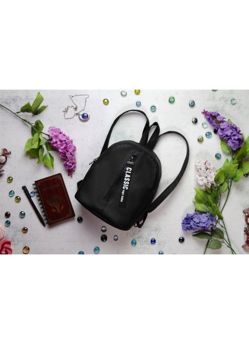 Женский рюкзак Sambag Mane MQT черный SB-18228001e