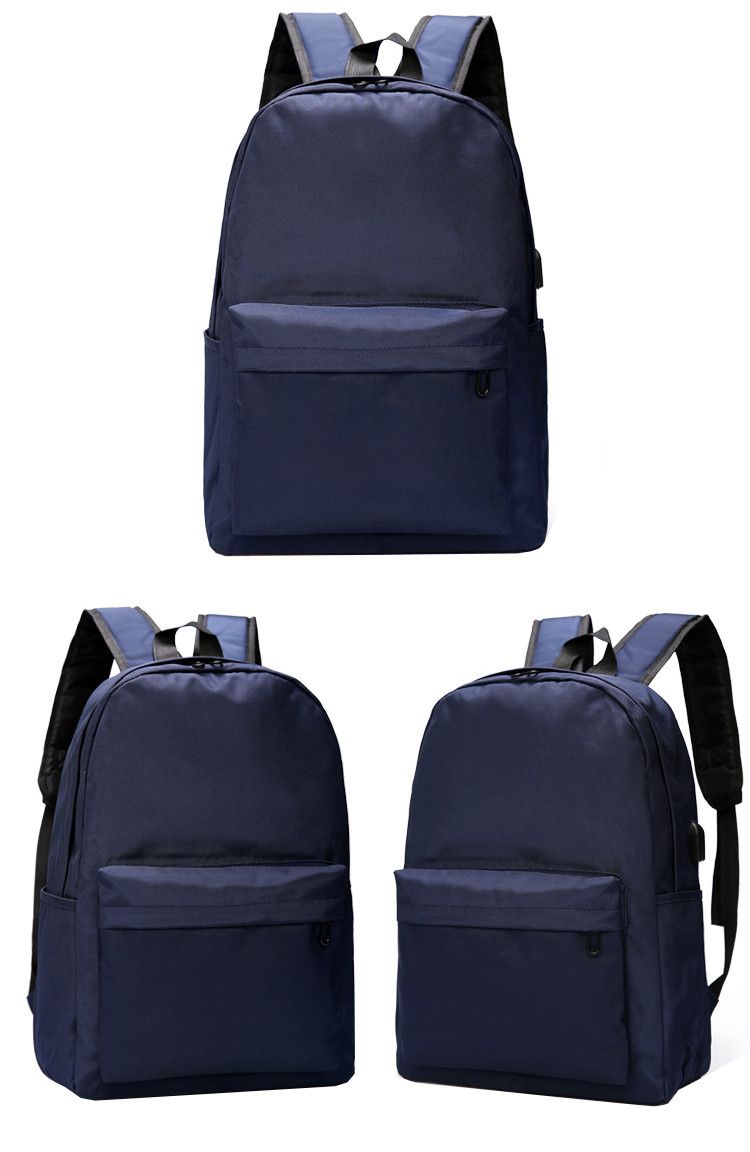 Мужской рюкзак Augur USB Blue, синий eps-7044