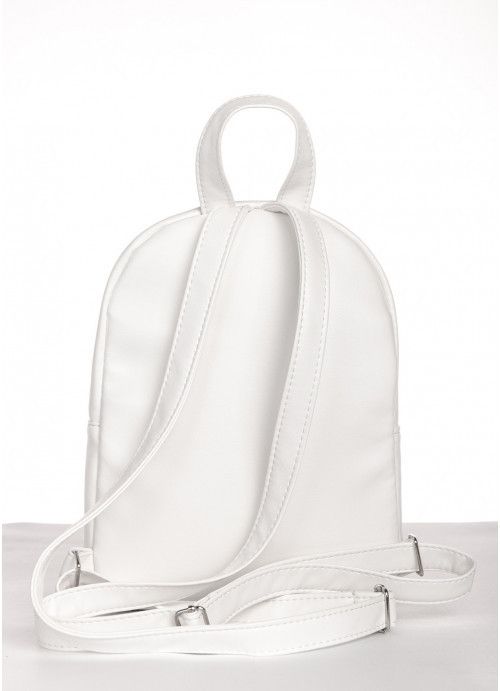 Женский мини рюкзак Sambag Mane MQT белый SB-18228008e