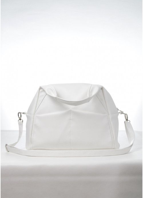 Жіноча спортивна сумка Sambag Vogue BQS біла SB-90123008